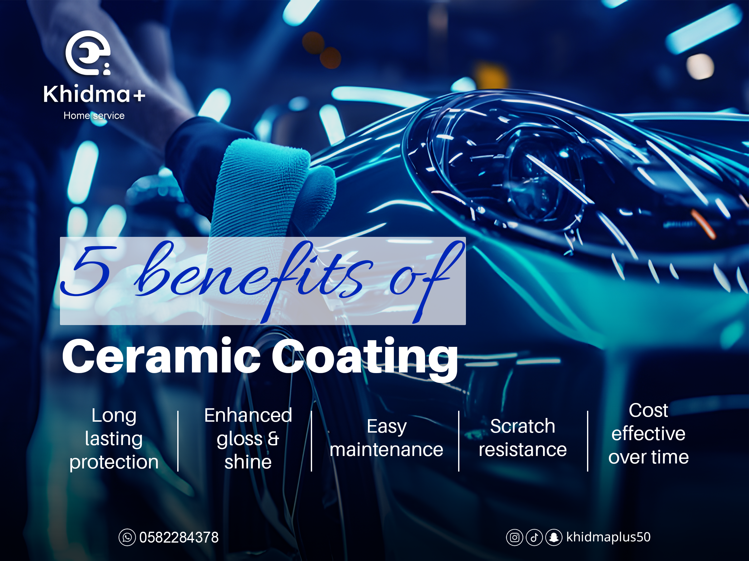 Ceramic Coating حماية طلاء السيارات حماية الطلاء للسيارات